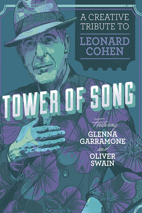 On March 21, at 7:30 p.m., music lovers will be singing Hallelujah as celebrated BC singer/songwriters Glenna Garramone and Juno nominated Oliver Swain perform a creative tribute to Leonard Cohen with Tower of Song. (Courtesy of CPAC)